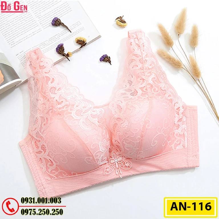 Áo Lót Ngực Ren Không Gọng AN-116