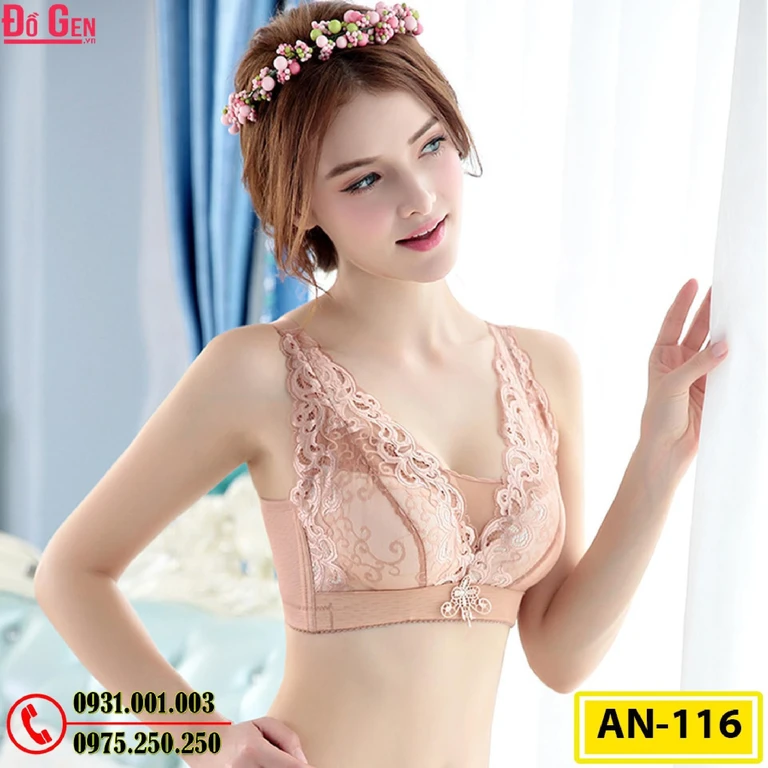 Áo Lót Ngực Ren Không Gọng AN-116