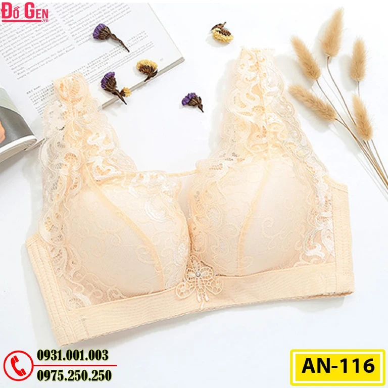 Áo Lót Ngực Ren Không Gọng AN-116