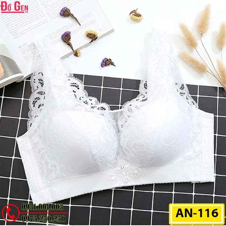 Áo Lót Ngực Ren Không Gọng AN-116
