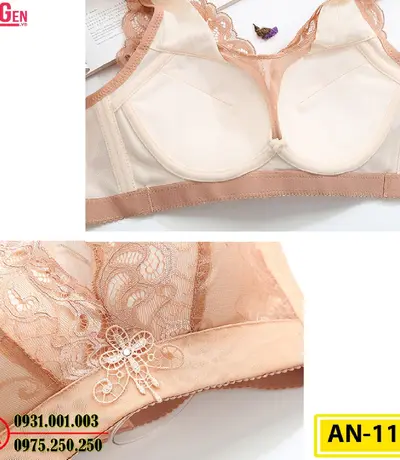 Áo Lót Ngực Ren Không Gọng AN-116