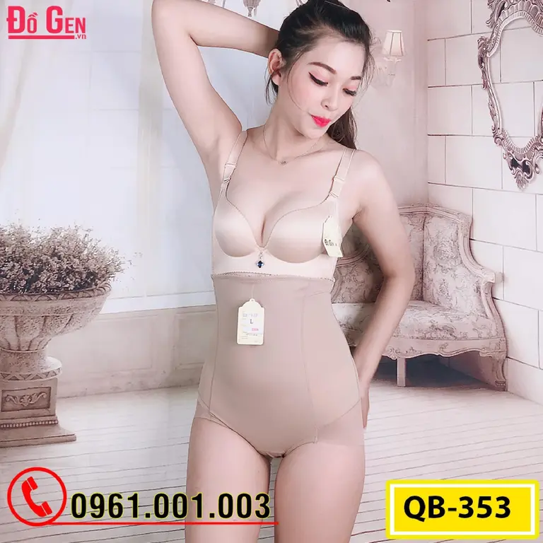 Quần Lót Gen Định Hình - Gen Nịt Bụng Thu Nhỏ Eo (Cod: QB-353)