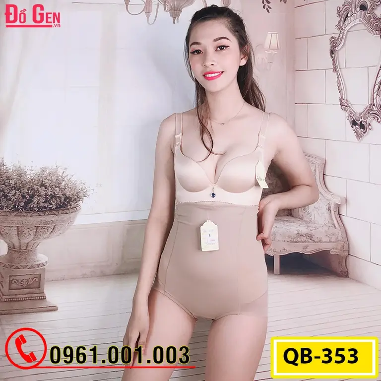Quần Lót Gen Định Hình - Gen Nịt Bụng Thu Nhỏ Eo (Cod: QB-353)