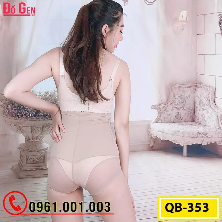 Quần Lót Gen Định Hình - Gen Nịt Bụng Thu Nhỏ Eo (Cod: QB-353)