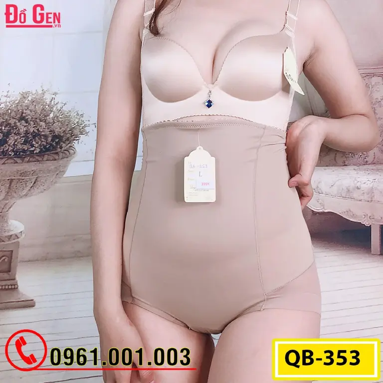 Quần Lót Gen Định Hình - Gen Nịt Bụng Thu Nhỏ Eo (Cod: QB-353)