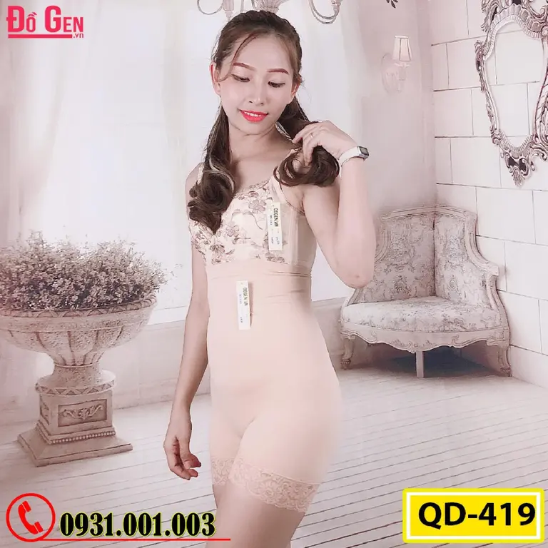 Quần Lót Gen Định Hình - Gen Nịt Bụng Thu Nhỏ Eo (Cod: QD-419)