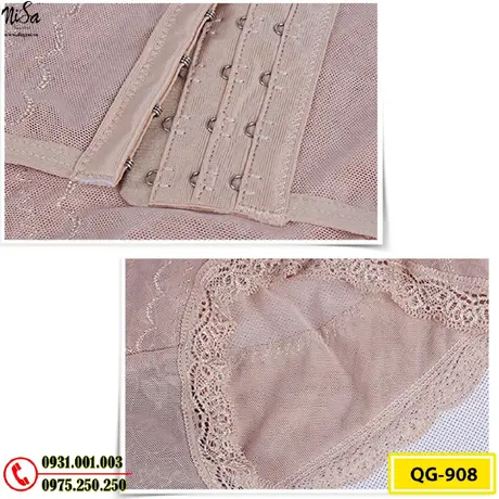 Quần Gen Lót Định Hình Chống Cuộn Thon Eo Thon Đùi Nâng Mông (Cod: QG-908)