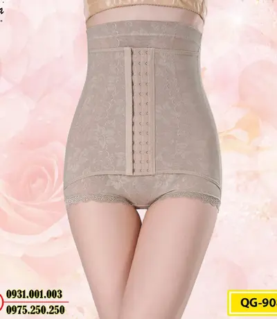 Quần Gen Lót Định Hình Chống Cuộn Thon Eo Thon Đùi Nâng Mông (Cod: QG-908)