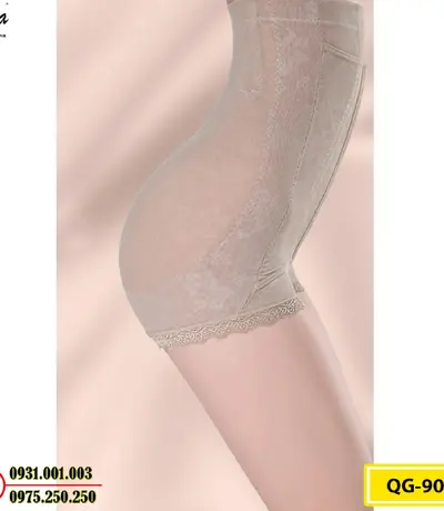 Quần Gen Lót Định Hình Chống Cuộn Thon Eo Thon Đùi Nâng Mông (Cod: QG-908)