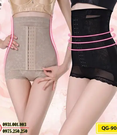 Quần Gen Lót Định Hình Chống Cuộn Thon Eo Thon Đùi Nâng Mông (Cod: QG-908)