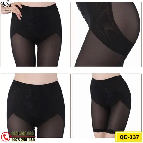 Quần Lót Gen Định Hình Chống Cuộn Thon Gọn Vòng Eo (Cod: QD-337)