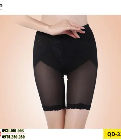 Quần Lót Gen Định Hình Chống Cuộn Thon Gọn Vòng Eo (Cod: QD-337)
