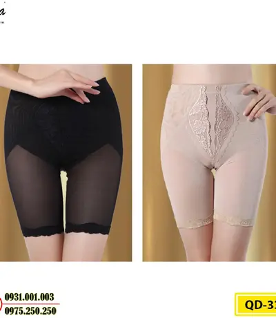 Quần Lót Gen Định Hình Chống Cuộn Thon Gọn Vòng Eo (Cod: QD-337)