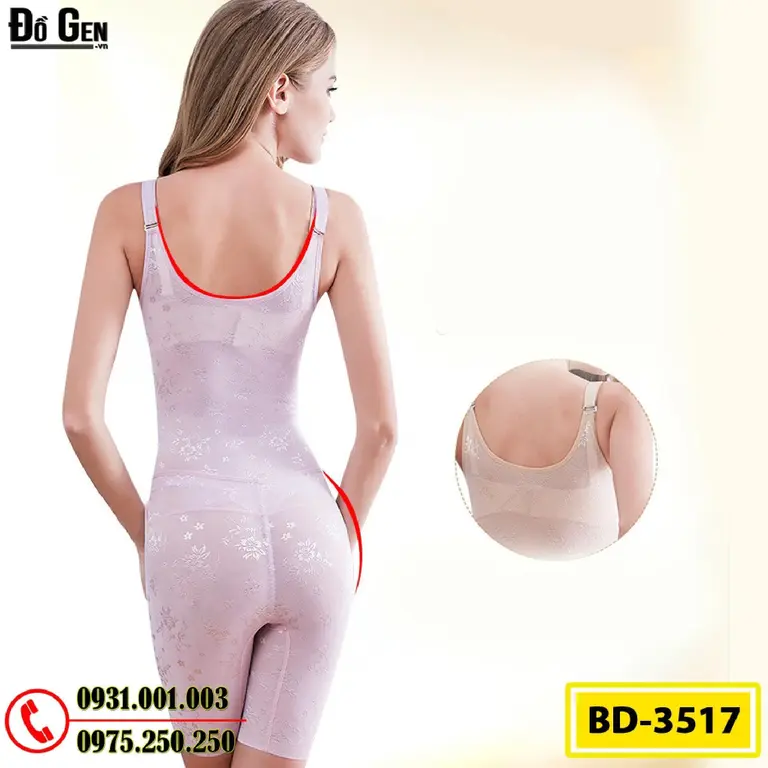 Bộ Đồ Gen Định Hình - Đồ Lót Định Hình Thu Gọn Vòng Eo (Cod: BD-3517)