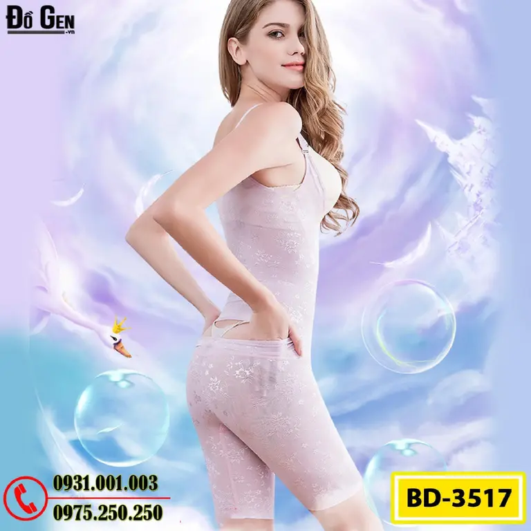 Bộ Đồ Gen Định Hình - Đồ Lót Định Hình Thu Gọn Vòng Eo (Cod: BD-3517)