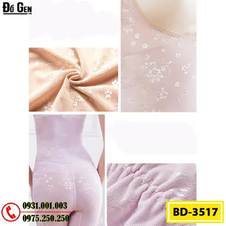 Bộ Đồ Gen Định Hình - Đồ Lót Định Hình Thu Gọn Vòng Eo (Cod: BD-3517)