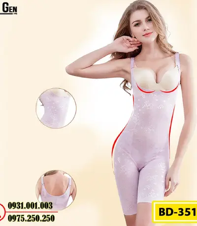 Bộ Đồ Gen Định Hình - Đồ Lót Định Hình Thu Gọn Vòng Eo (Cod: BD-3517)