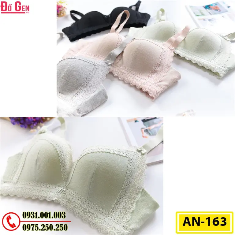 Áo Lót Ngực Không Gọng AN-163
