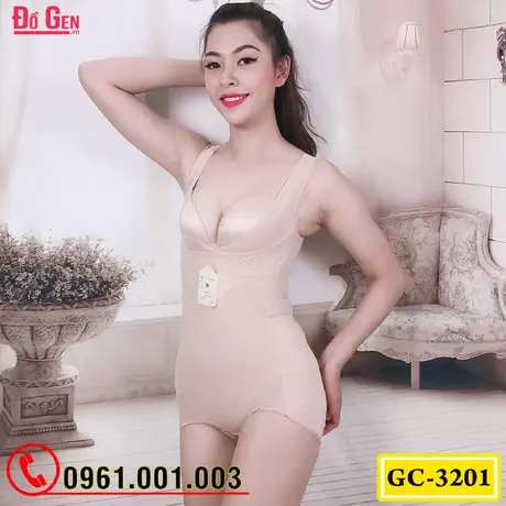 Đồ Lót Gen Định Hình Liền Thân Cao Cấp Thu Nhỏ Eo (Cod: GC-3201)