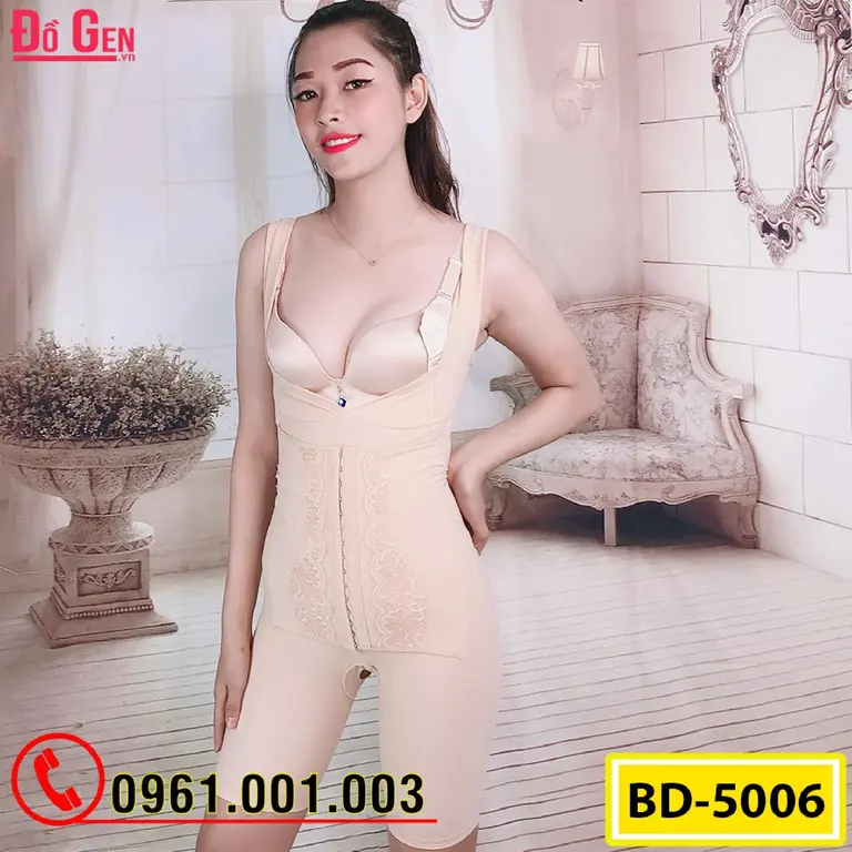 Đồ Lót Gen Định Hình - Gen Nịt Bụng Khoe Đường Cong Thon Gọn (Cod: BD-5006)