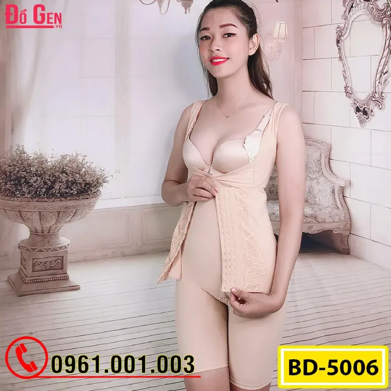 Đồ Lót Gen Định Hình - Gen Nịt Bụng Khoe Đường Cong Thon Gọn (Cod: BD-5006)