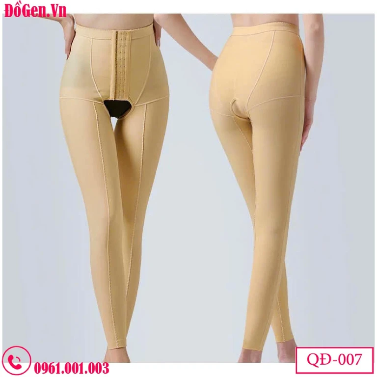 Quần Gen Định Hình Sau Hút Mỡ Đùi, Bắp Chân QĐ-007 - Chính Hãng