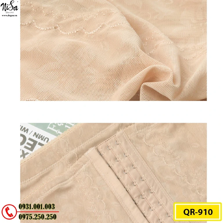 Quần Gen Định Hình Chống Cuộn - Quần Lót Định Hình Thu Gọn Vòng Eo (Cod: QR-910)