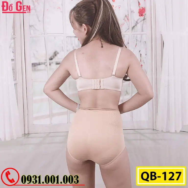 Gen Nịt Bụng - Quần Lót Gen Định Hình Cao Cấp Thu Gọn Vòng Eo (Cod: QB-127)