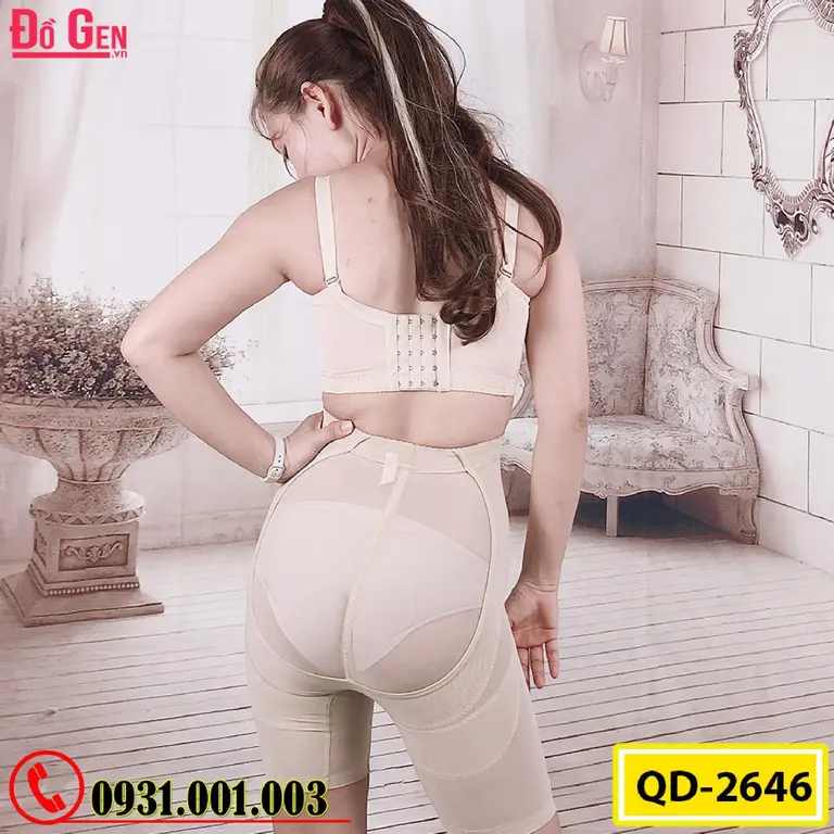 Quần Gen Định Hình - Gen Nịt Bụng Dùng Sau Hút Mỡ (Cod: QD-2646)