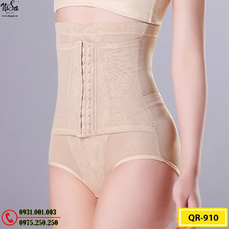 Quần Gen Định Hình Chống Cuộn - Quần Lót Định Hình Thu Gọn Vòng Eo (Cod: QR-910)
