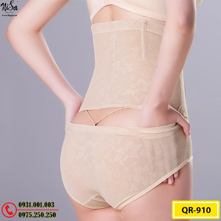 Quần Gen Định Hình Chống Cuộn - Quần Lót Định Hình Thu Gọn Vòng Eo (Cod: QR-910)