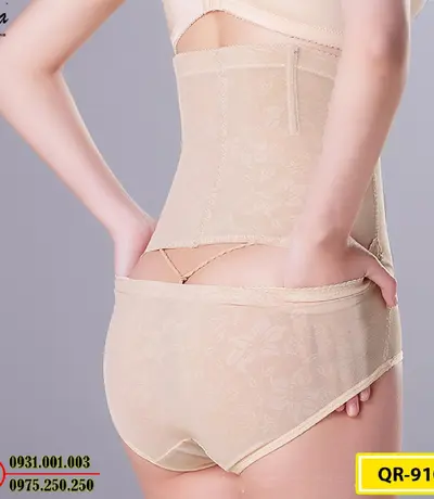 Quần Gen Định Hình Chống Cuộn - Quần Lót Định Hình Thu Gọn Vòng Eo (Cod: QR-910)