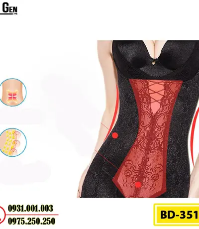 Bộ Đồ Gen Định Hình - Quần Áo Lót Định Hình Liền Thân Cao Cấp Dành Cho Nữ (Cod: BD-3518)