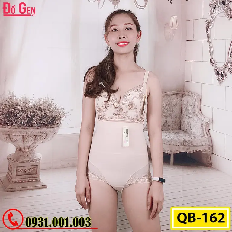 Quần Lót Gen Định Hình - Gen Nịt Bụng Dành Cho Phụ Nữ Sau Sinh (Cod: QB-162)
