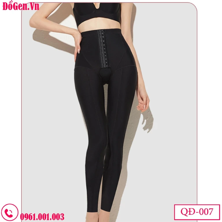 Quần Gen Định Hình Sau Hút Mỡ Đùi & Bắp Chân QĐ-007 Chính Hãng – Giảm Sưng, Tạo Dáng Chuẩn 3 Vòng