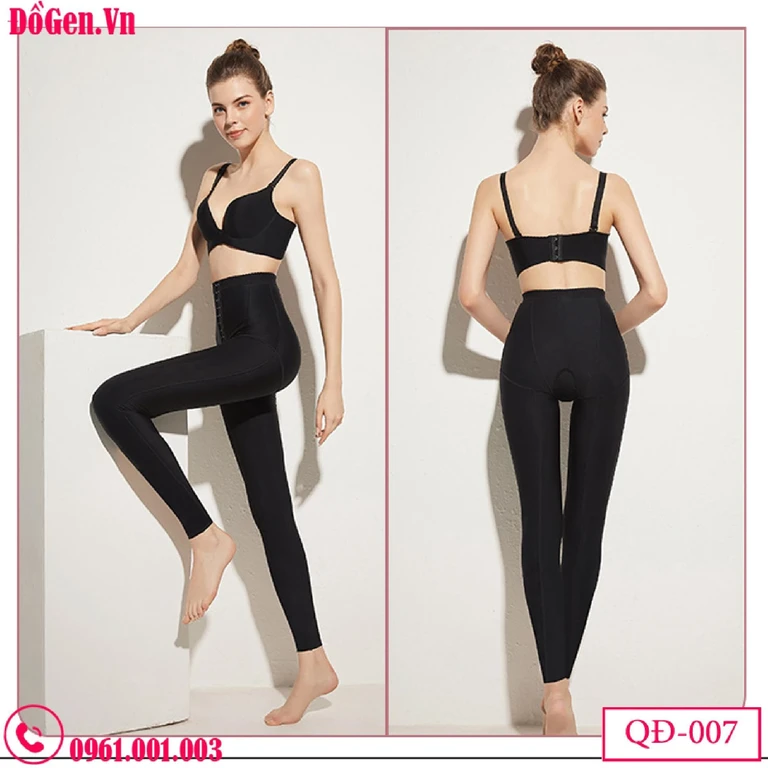 Quần Gen Định Hình Sau Hút Mỡ Đùi & Bắp Chân QĐ-007 Chính Hãng – Giảm Sưng, Tạo Dáng Chuẩn 3 Vòng
