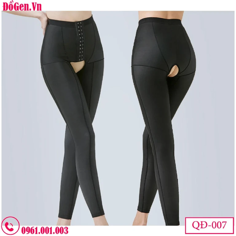 Quần Gen Định Hình Sau Hút Mỡ Đùi & Bắp Chân QĐ-007 Chính Hãng – Giảm Sưng, Tạo Dáng Chuẩn 3 Vòng