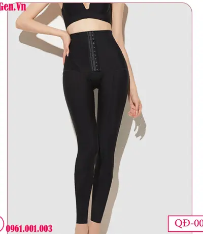 Quần Gen Định Hình Sau Hút Mỡ Đùi & Bắp Chân QĐ-007 Chính Hãng – Giảm Sưng, Tạo Dáng Chuẩn 3 Vòng