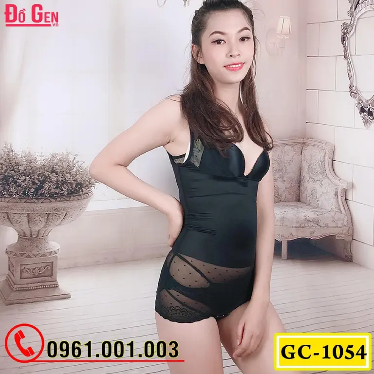 Bộ Đồ Lót Gen Định Hình - Gen Nịt Bụng Thu Gọn Vòng Eo (Cod: GC-1054)
