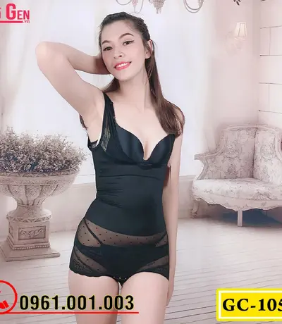 Bộ Đồ Lót Gen Định Hình - Gen Nịt Bụng Thu Gọn Vòng Eo (Cod: GC-1054)