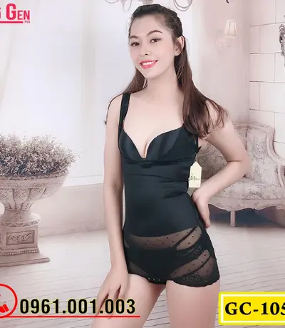 Bộ Đồ Lót Gen Định Hình - Gen Nịt Bụng Thu Gọn Vòng Eo (Cod: GC-1054)