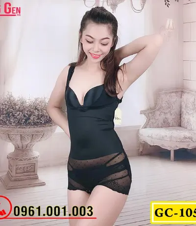 Bộ Đồ Lót Gen Định Hình - Gen Nịt Bụng Thu Gọn Vòng Eo (Cod: GC-1054)