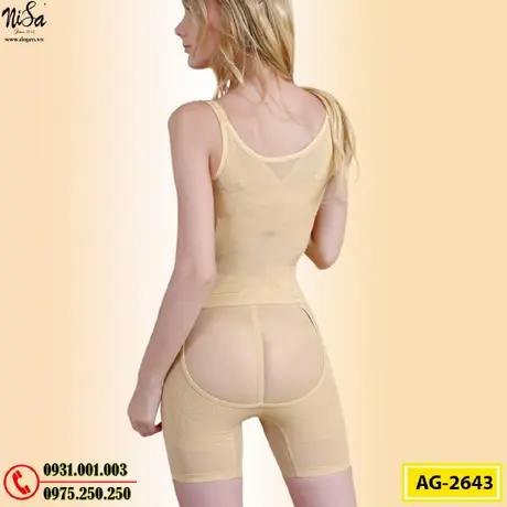 Áo Lót Gen Định Hình Cao Cấp Nhỏ Eo Thon Bụng (Cod: AG-2643)