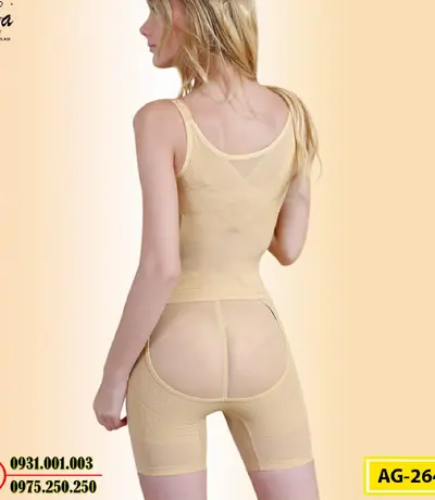 Áo Lót Gen Định Hình Cao Cấp Nhỏ Eo Thon Bụng (Cod: AG-2643)