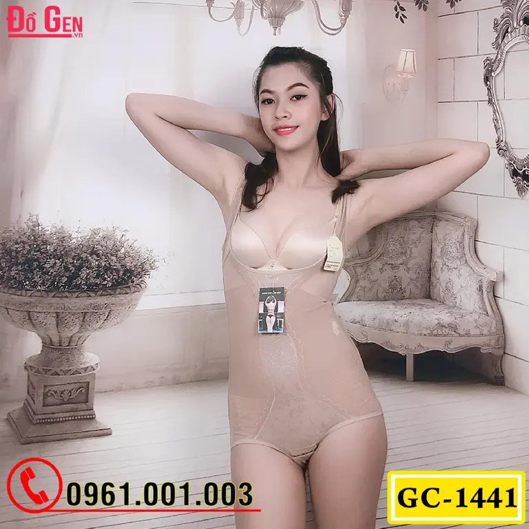 Đồ Lót Định Hình - Quần Áo Gen Định Hình Bikini Liền Thân Cao Cấp (Cod: GC-1441)