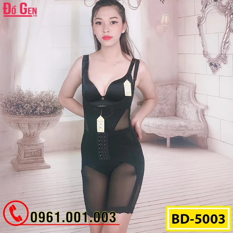Bộ Đồ Lót Gen Định Hình - Gen Nịt Bụng Thu Gọn Vòng Eo (Cod: BD-5003)