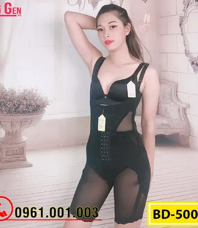 Bộ Đồ Lót Gen Định Hình - Gen Nịt Bụng Thu Gọn Vòng Eo (Cod: BD-5003)