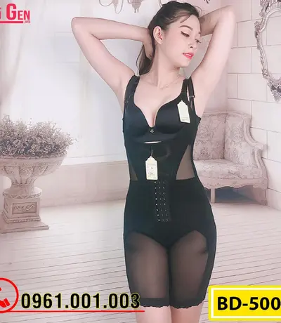 Bộ Đồ Lót Gen Định Hình - Gen Nịt Bụng Thu Gọn Vòng Eo (Cod: BD-5003)
