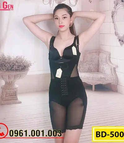 Bộ Đồ Lót Gen Định Hình - Gen Nịt Bụng Thu Gọn Vòng Eo (Cod: BD-5003)