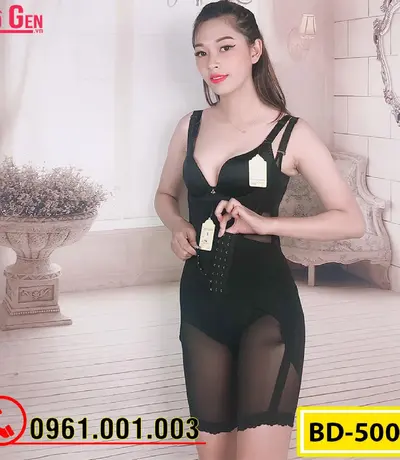 Bộ Đồ Lót Gen Định Hình - Gen Nịt Bụng Thu Gọn Vòng Eo (Cod: BD-5003)